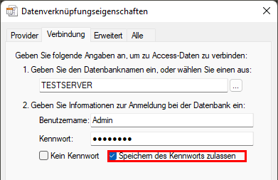 Datenbankverbindung