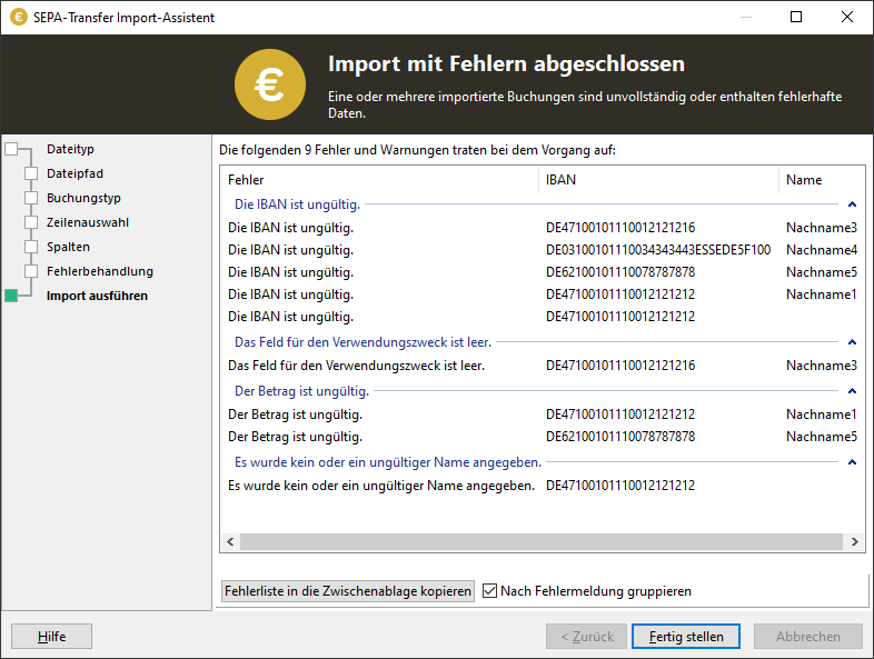 Import-Assistent