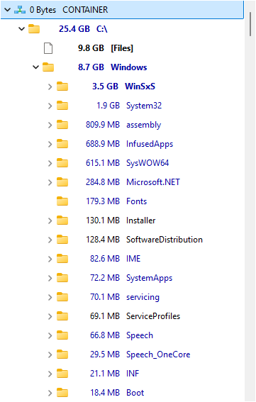 Directory Tree Container
