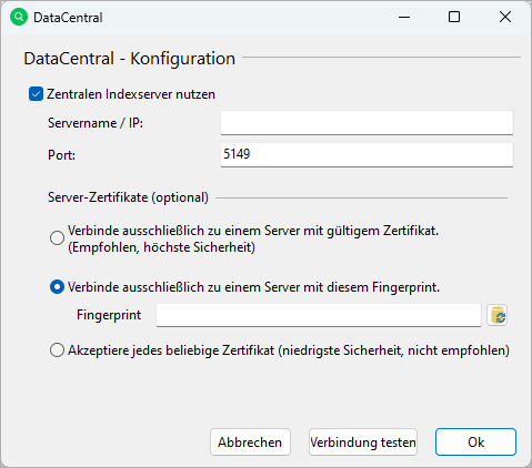 UltraSearch_DataCentral_Config